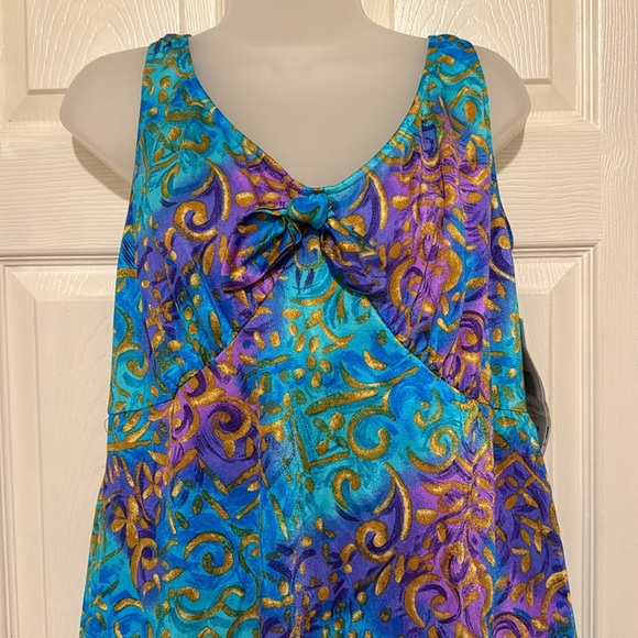 Vintage Gabar ll Swimsuit Swim Dress One Piece Made in USA Size 20 NWT - Picture 2 of 16